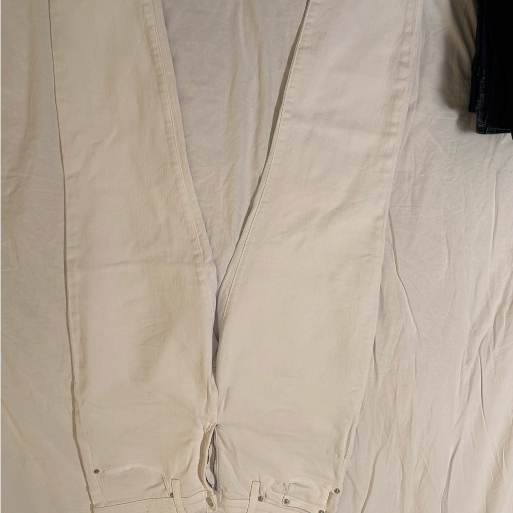J. Crew Off-White Denim Pants